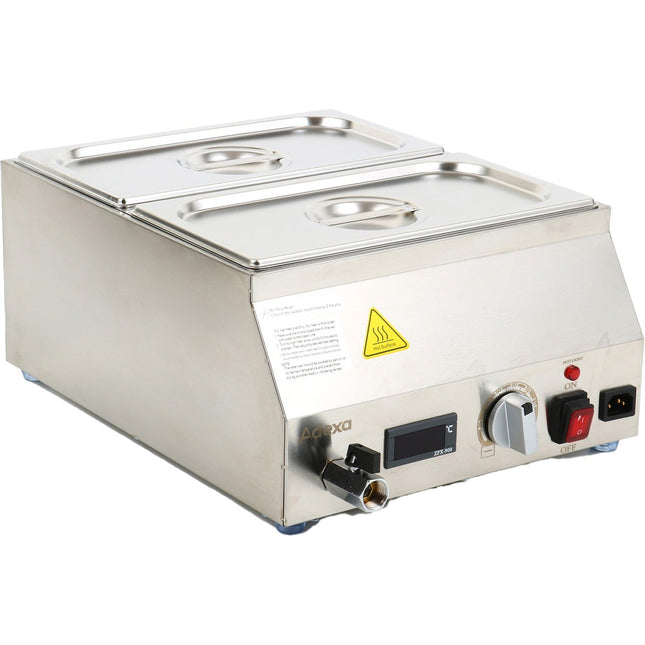 Commercial Chocolate Melter Chocolate Tempering Machine 2x Gn1/3 | Wh7012