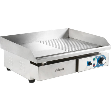 Commercial Griddle Smooth/Ribbed Medium 1 Zone 3k W Electric |  Wheg818 Afr
