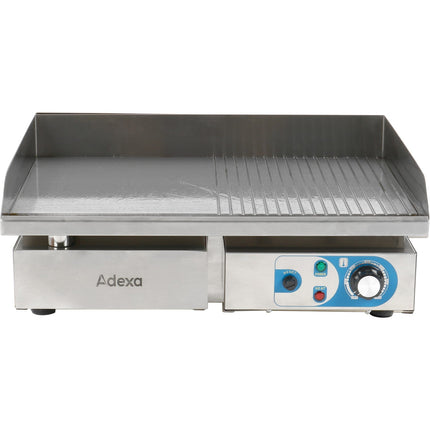 Commercial Griddle Smooth/Ribbed Medium 1 Zone 3k W Electric |  Wheg818 Afr