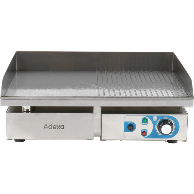 Commercial Griddle Smooth/Ribbed Medium 1 Zone 3k W Electric |  Wheg818 Afr