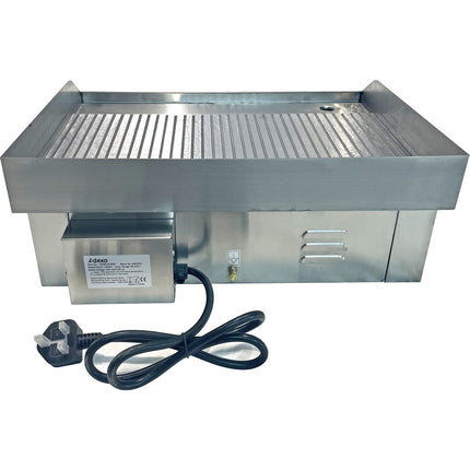 Commercial Griddle Ribbed Medium 1 Zone 3k W Electric |  Wheg818 Ar