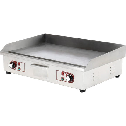 Commercial Griddle Smooth 728x393mm 2 Zones 4.4k W Electric |  Wheg820 Af