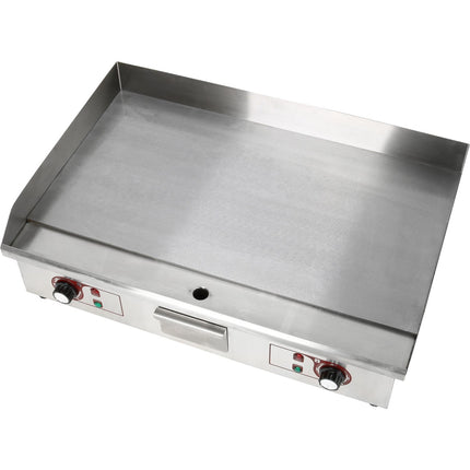 Commercial Griddle Smooth 728x393mm 2 Zones 4.4k W Electric |  Wheg820 Af