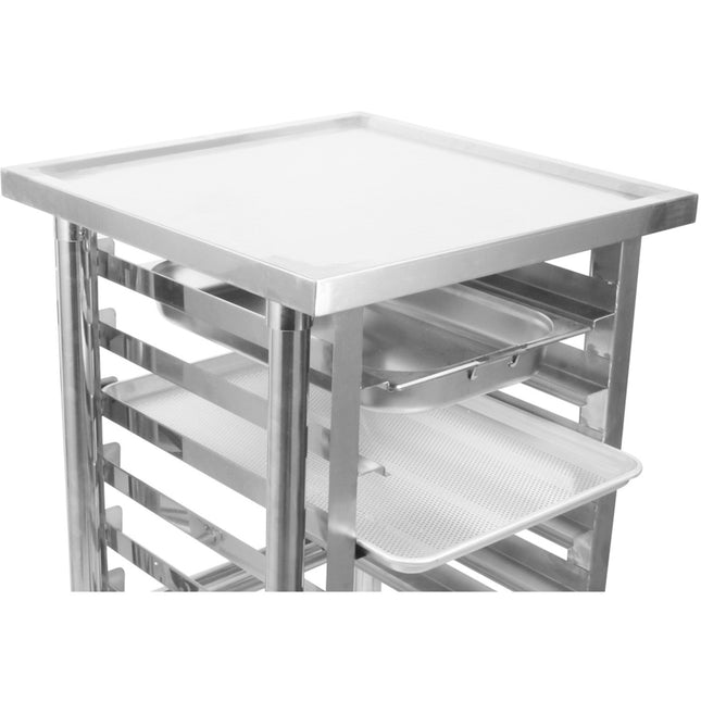 Commercial Equipment Stand With 6 Tier Tray Rack Gn1/1 Marine Edges 1000x700x900mm |  Whmtr70100