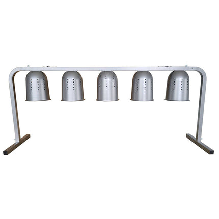 Commercial Food Warmer 5 Heating Lamps |  Wl1375