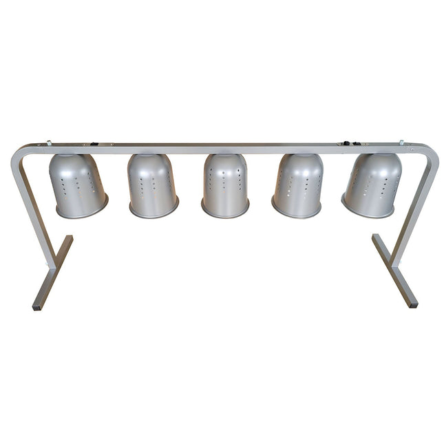 Commercial Food Warmer 5 Heating Lamps |  Wl1375
