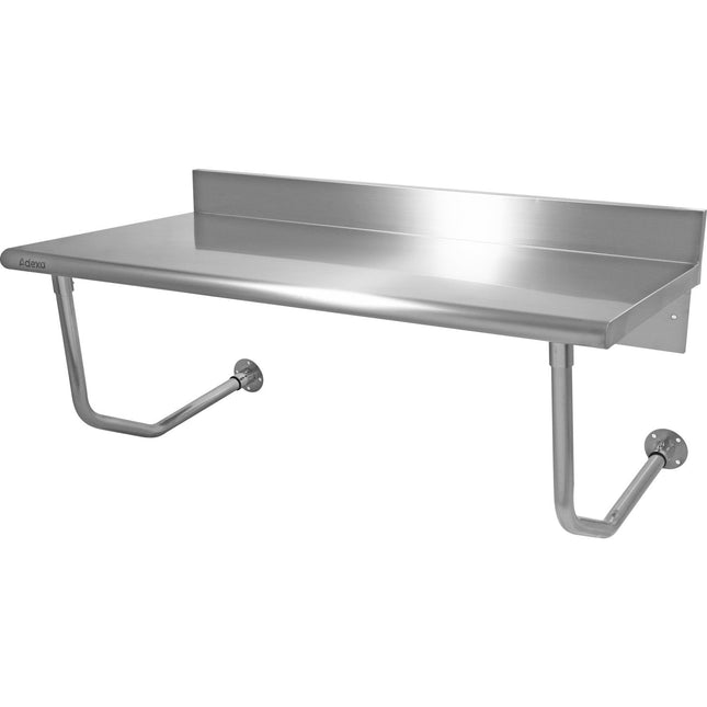 Professional Wall Mounted Work Table Stainless Steel 1600x600x900mm |  Wmtb60160