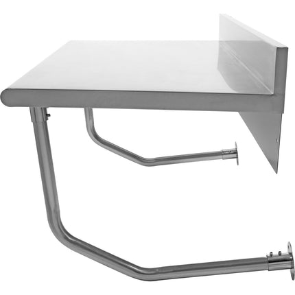 Professional Wall Mounted Work Table Stainless Steel 1500x700x900mm |  Wmtb70150