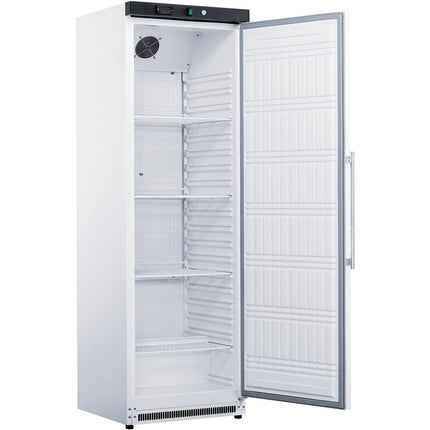 Commercial Freezer Upright Cabinet White 400 Litres Single Door | Wf400