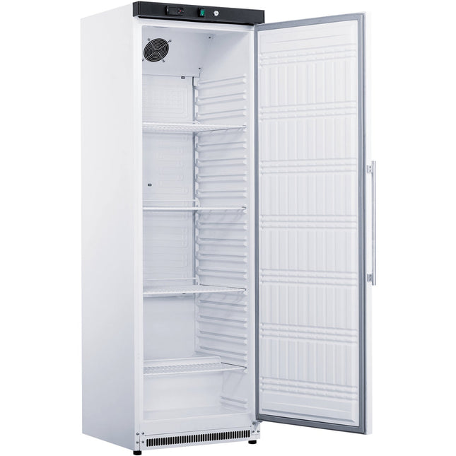 Commercial Freezer Upright Cabinet White 400 Litres Single Door | Wf400