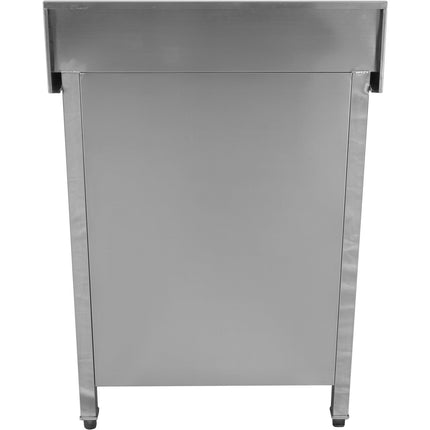 Commercial Waste Bin Cabinet Stainless Steel |  Wrsa7070 H