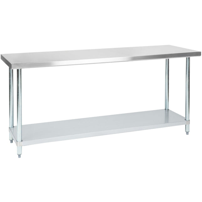 Commercial Stainless Steel Work Table Bottom Shelf 1800x600x900mm |  Wt60180 G