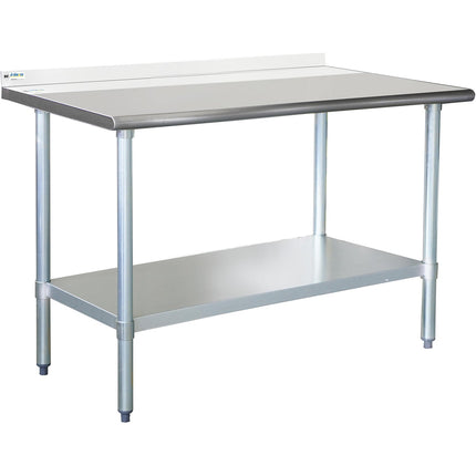 Stainless Steel Work Table Bottom Shelf &Amp; Upstand 1800x700x900mm |  Etw18070 B