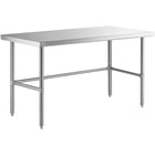 Commercial Stainless Steel Work Table No Bottom Shelf 1800x700x900mm |  Wt70180 Gnu
