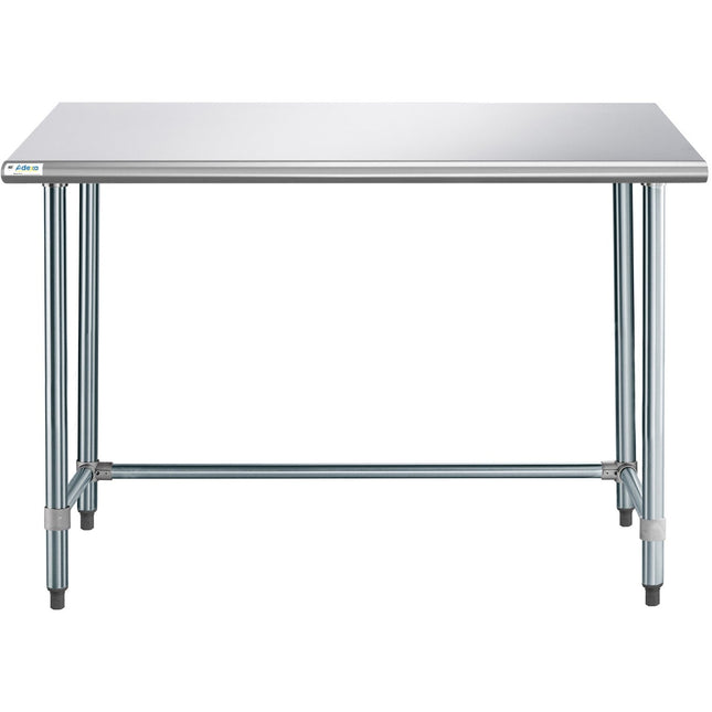 Commercial Work Table Stainless Steel No Bottom Shelf 1520x760x900mm |  Wtgob3060418