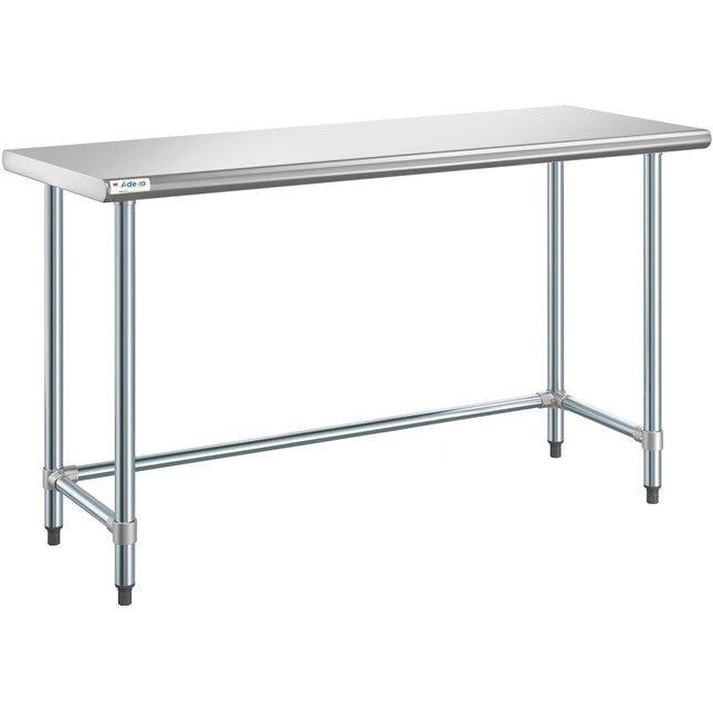 Commercial Work Table Stainless Steel No Bottom Shelf 1830x610x900mm |  Wtgob2472418