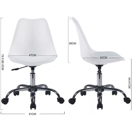 Home Office Chair Black |  Ww003 Wheel