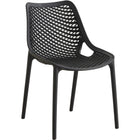 Bistro Dining Chair Plastic Black Indoors &Amp; Outdoors |  Ww036 Black