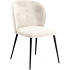 Velvet Dining Chair Beige |  Ww166 Beigevelvet