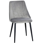 Velvet Dining Chair Dark Grey |  Ww185 Darkgrey