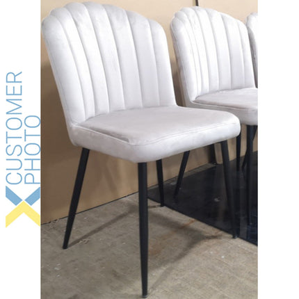 Velvet Dining Chair Beige |  Ww189 Beige