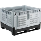 Ventilated Collapsible Bulk Container Gray | Xdp1210 Kwgray
