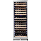 Commercial Wine Cooler 14 Shelves 393 Litres 154 Bottles Dual Temperature Zones Compressor Cooling 598x690x1700mm Stainless Steel |  Yc408 Bs