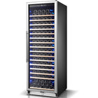 Commercial Wine Cooler 16 Shelves 457 Litres 185 Bottles Single Temperature Zone Compressor Cooling 598x685x1957mm Stainless Steel |  Yc510 As