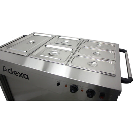 Mobile Bain Marie Top Hot Cupboard 1085mm |  Yh3 W1