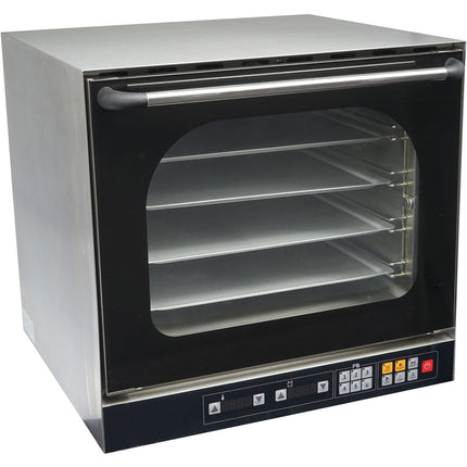 Commercial Electric Combi Oven Digital With Grill &Amp; Steam 4 Trays 325x450mm |  Ysd4 Ad