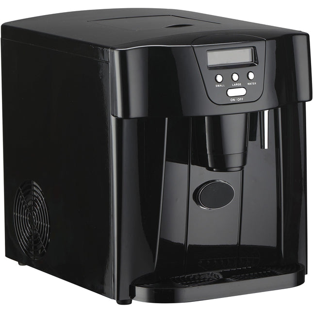 2 In 1 Ice Maker &Amp; Cold Water Dispenser Countertop 12kg/24h 0.6kg Bin |  Zb10 B