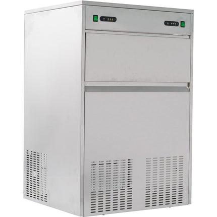 Commercial Bullet Ice Machine 120kg/24h 55kg Bin 682x610x1050mm |  Zb120
