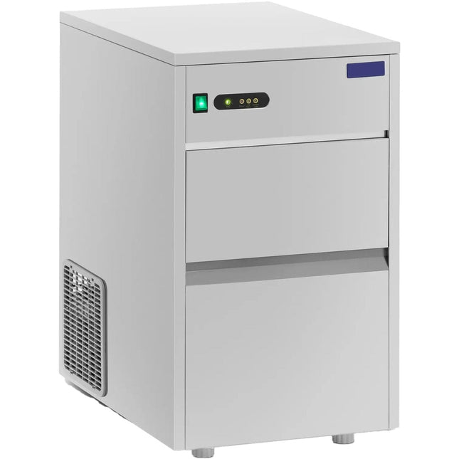 Commercial Bullet Ice Machine 30kg/24h 15kg Bin 398x512x786mm |  Zb30 A