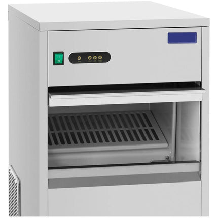 Commercial Bullet Ice Machine 25kg/24h 5kg Bin 330x503x607mm |  Zb25