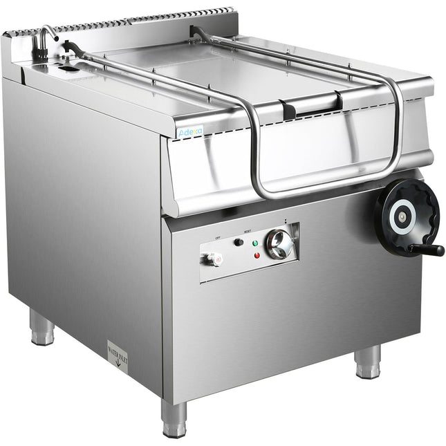 Professional Electric Tilting Bratt Pan 60 Litres 9k W 700mm Depth |  Zhts60