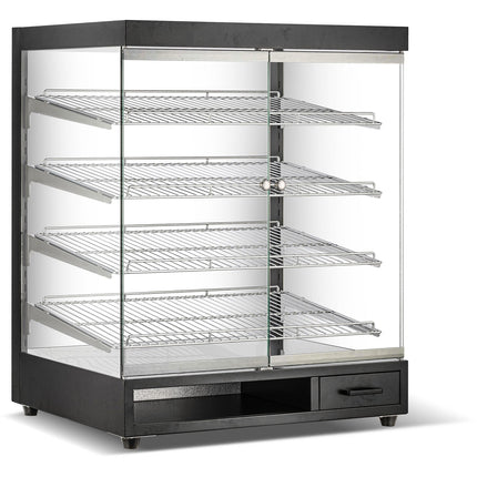 Neutral Display Case 4 Tier 800x575x967mm Black |  Zw318 Black