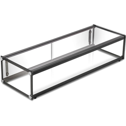 Neutral Display Case Black 920x330x200mm |  Zw48 Ss