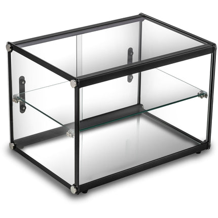 Neutral Display Case 550x398x381mm Black Frame |  Zw65 Ss